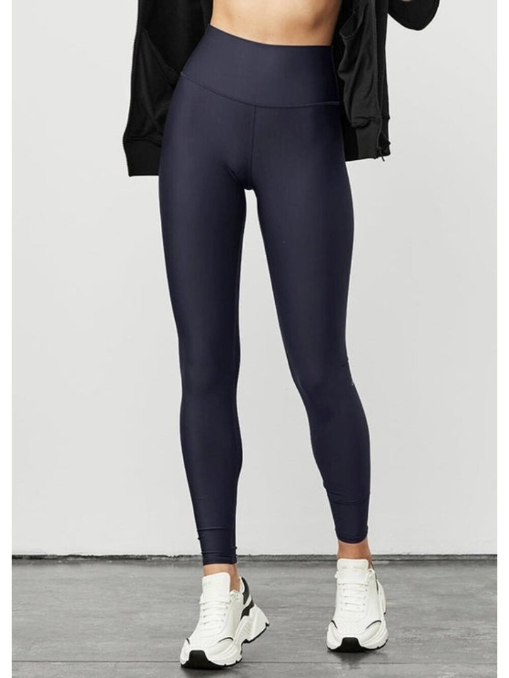 Alo High-Waist Airlift Leggings Navy Hi-Rise Waisted Tights Full-Length Pants XS